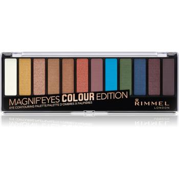 Rimmel Magnif’ Eyes paleta cieni do powiek odcień 004 Colour Edition 14.16 g