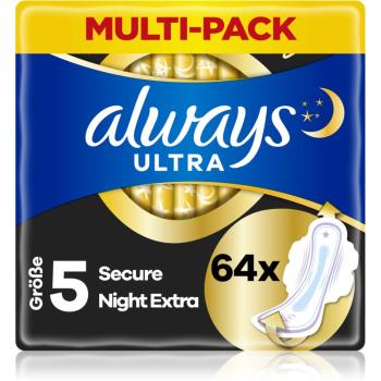 Always Ultra Secure Night Extra wkładki 64 szt.