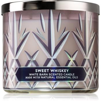 Bath & Body Works Sweet Whiskey świeczka zapachowa 411 g