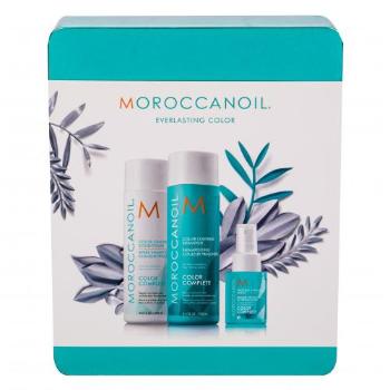 Moroccanoil Color Complete zestaw Szampon 250 ml + Odżywka 250 ml + Sprej ochronny 50 ml + Puszka dla kobiet Uszkodzone pudełko