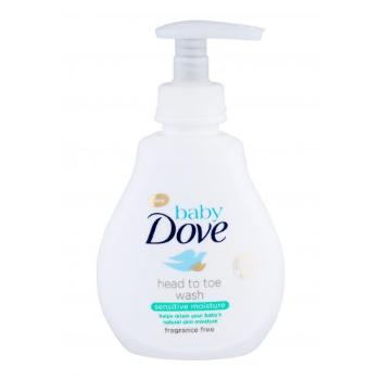 Dove Baby Sensitive Moisture Head To Toe Wash 200 ml pianka do kąpieli dla dzieci uszkodzony flakon