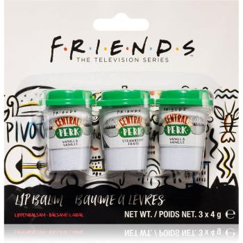 Friends Central Perk Lip Balm Set balsam do ust 3x4 g