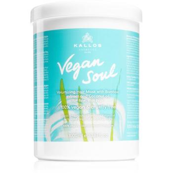 Kallos Vegan Soul Volumizing maseczka odżywcza do zwiększenia objętości włosów 1000 ml