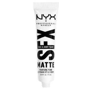 NYX Professional Makeup SFX Face And Body Paint Matte 15 ml podkład dla kobiet 06 White Frost