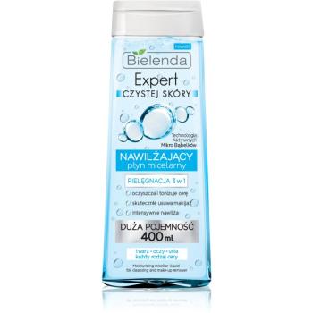Bielenda Expert Pure Skin Moisturizing oczyszczający płyn micelarny 3 w 1 400 ml