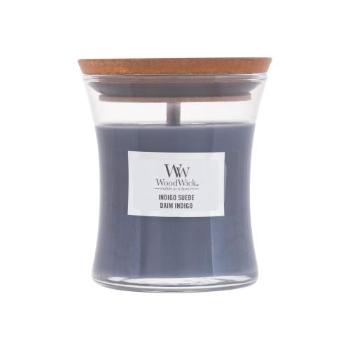 WoodWick Indigo Suede 85 g świeczka zapachowa unisex