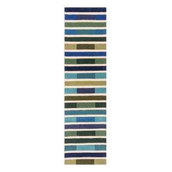 Zielony dywan wełniany 230x60 cm Piano – Flair Rugs