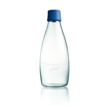 Granatowa butelka ze szkła ReTap, 800 ml