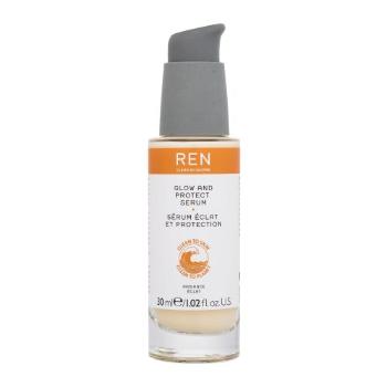 REN Clean Skincare Radiance Glow And Protect Serum 30 ml serum do twarzy dla kobiet