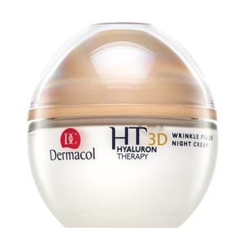 Dermacol Hyaluron Therapy 3D Wrinkle Filler Night Cream intensywne serum na noc 50 ml