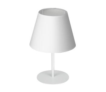 Lampa stołowa ARDEN 1xE27/60W/230V śr. 20 cm biały