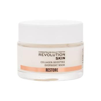 Revolution Skincare Restore Collagen Boosting Overnight Mask 50 ml maseczka do twarzy dla kobiet