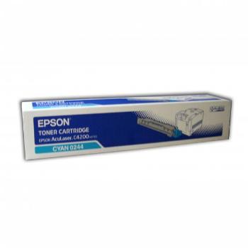 Epson originální toner C13S050244, cyan, 8500str., Epson AcuLaser C4200DN, 4200DNPC5, 4200DNPC6, 4200DTN, O