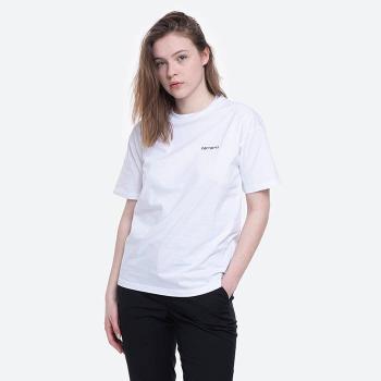 Koszulka Carhartt WIP W' S/S Script Embroidery T-S I029074 WHITE/BLACK