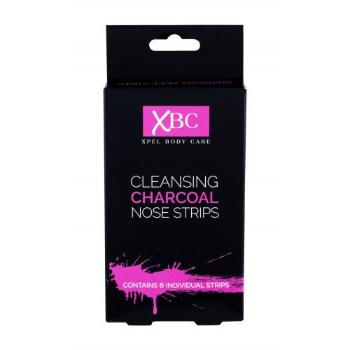 Xpel Body Care Cleansing Charcoal Nose Strips 6 szt maseczka do twarzy dla kobiet