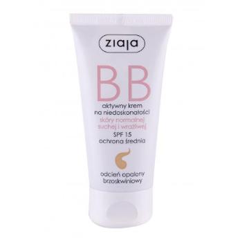 Ziaja BB Cream Normal and Dry Skin SPF15 50 ml krem bb dla kobiet Uszkodzone pudełko Dark