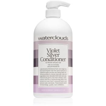 Waterclouds Violet Silver odżywka do włosów blond i siwych 1000 ml
