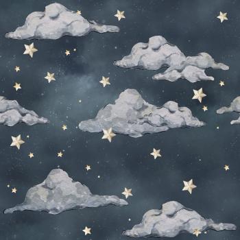 Tapeta dla dzieci 50x280 cm Magic Night Sky – Dekornik