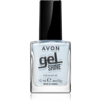 Avon Gel Shine lakier do paznokci z żelowym efektem odcień Blue Screen 10 ml