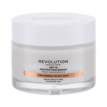 Revolution Skincare Moisture Cream Normal to Oily Skin SPF15 50 ml krem do twarzy na dzień dla kobiet