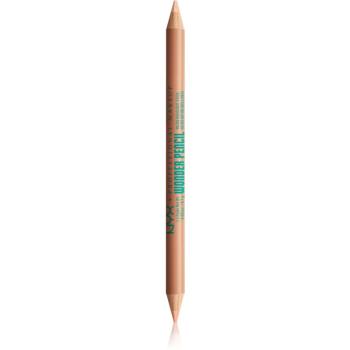 NYX Professional Makeup Wonder Pencil dwustronna kredka do oczu odcień 03 Medium Peach 2x0,7 g