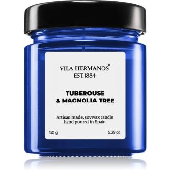 Vila Hermanos Apothecary Cobalt Blue Tuberose & Magnolia Tree świeczka zapachowa 150 g
