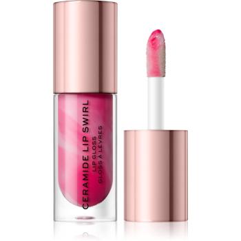 Makeup Revolution Ceramide Swirl nawilżający błyszczyk do ust odcień Sweet Soft Pink 4,5 ml