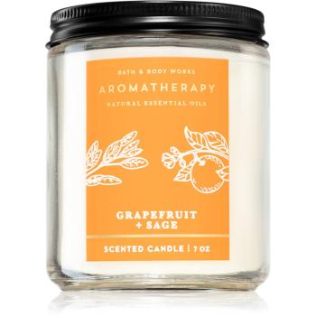 Bath & Body Works Grapefruit + Sage świeczka zapachowa 198 g