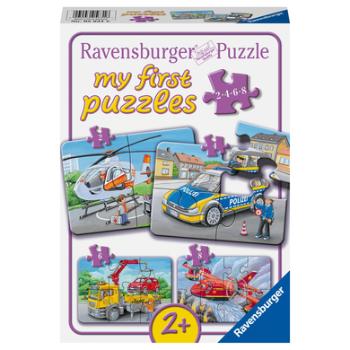 Ravensburger Moje pierwsze puzzle - Pojazdy ratunkowe
