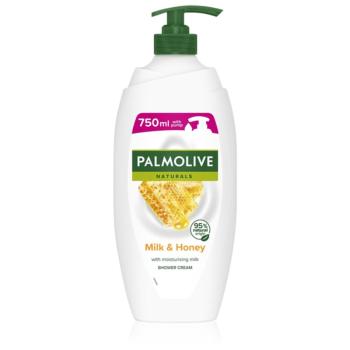 Palmolive Naturals Milk & Honey żel pod prysznic i do kąpieli kremowy z mlekiem i miodem z pompką 750 ml