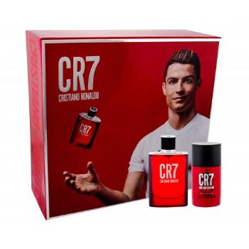 Cristiano Ronaldo CR7 zestaw Edt 50 ml + Deostick 75 g dla mężczyzn Uszkodzone pudełko