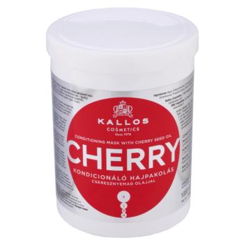 Kallos Cherry maseczka nawilżająca do włosów zniszczonych 1000 ml