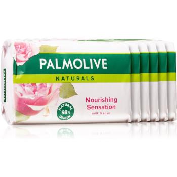 Palmolive Naturals Milk & Rose mydło w kostce (z różanym aromatem)