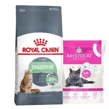 ROYAL CANIN Digestive Care 10 kg + ARISTOCAT Żwirek silikonowy PREMIUM 3.8 l GRATIS
