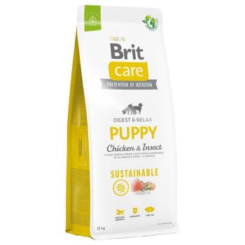 BRIT Care Sustainable Puppy z kurczakiem i insektami 12 kg