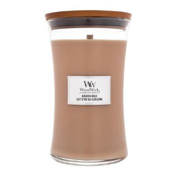 WoodWick Golden Milk 610 g świeczka zapachowa unisex