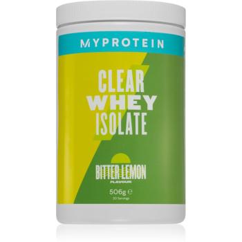 MyProtein Clear Whey Isolate smak Bitter Lemon 506 g