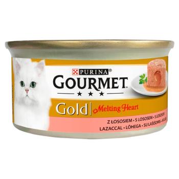 GOURMET Gold Melting Heart Łosoś dla kota 85g