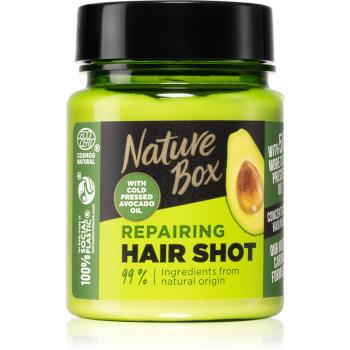 Nature Box Avocado Hair Shot Intensywna maska regenerująca z awokado do włosów suchych 60 ml