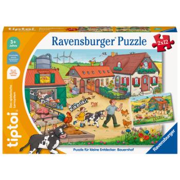 Ravensburger tiptoi® Puzzle dla małych odkrywców: Farma