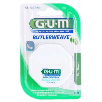 G.U.M Butlerweave woskowana nić dentystyczna o smaku mięty 55 m