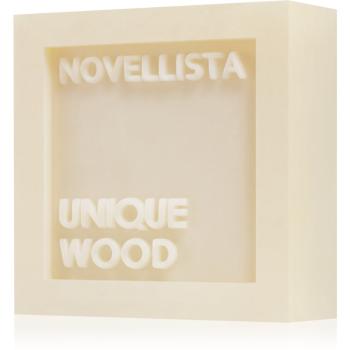 NOVELLISTA Unique Wood luksusowe mydło w kostce do twarzy, rąk i ciała unisex 90 g