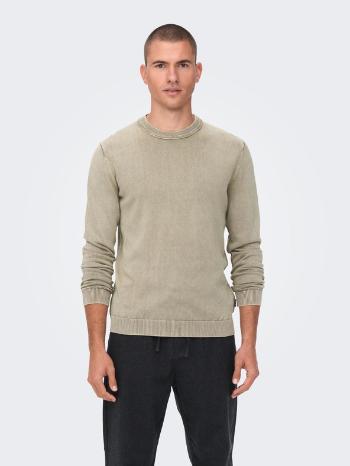 ONLY & SONS Clark Sweter Beżowy