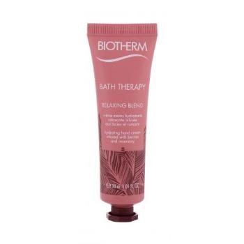 Biotherm Bath Therapy Relaxing Blend 30 ml krem do rąk dla kobiet