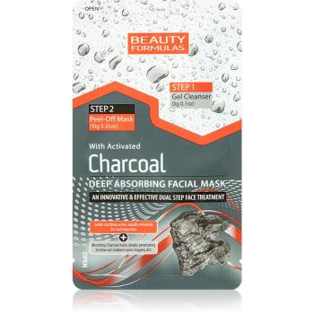 Beauty Formulas Charcoal preparat oczyszczający do twarzy 2w1 13 g