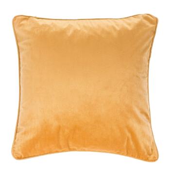 Pomarańczowobeżowa poduszka Tiseco Home Studio Velvety, 45x45 cm