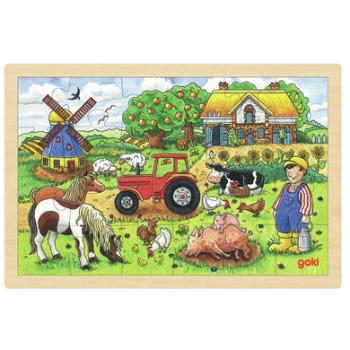 goki Puzzle Farma, 24 elementy