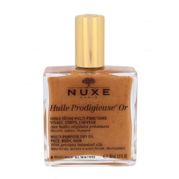 NUXE Huile Prodigieuse Or Multi-Purpose Shimmering Dry Oil 100 ml olejek do ciała dla kobiet uszkodzony flakon