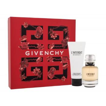 Givenchy L´Interdit zestaw Edp 50 ml + Mleczko do ciała 75 ml dla kobiet