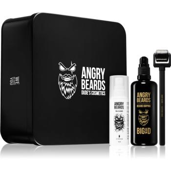 Angry Beards Dude's Cosmetics zestaw upominkowy do zarostu dla mężczyzn
